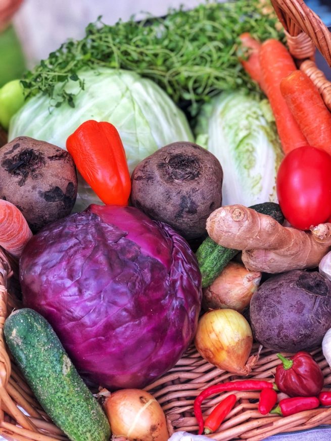 Coleslaw på rödkål