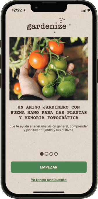 Gardenize jardín
